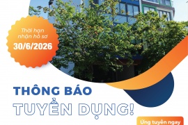 THÔNG BÁO TUYỂN DỤNG: KỸ SƯ ĐIỆN, KỸ SƯ XÂY DỰNG, KỸ SƯ CƠ - NHIỆT, KỸ SƯ KINH TẾ XÂY DỰNG