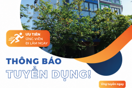 THÔNG BÁO TUYỂN DỤNG SỐ 12: KẾ TOÁN 