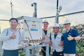 Lắp Đặt Thành Công Hệ Thống Lidar Wind Offshore Tại Bình Định